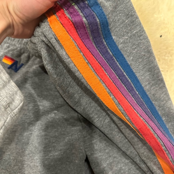 Aviator nation 5 stripe sweatpants women’s size XS - Picture 2 of 3